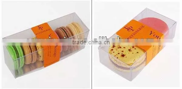 Eco-friendly Transparent Macaron Packaging Boxes photo-2
