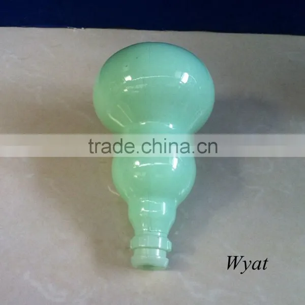 150ml 5oz Green Glass Wine Bottles With Gourd Design SLBd135 photo-3