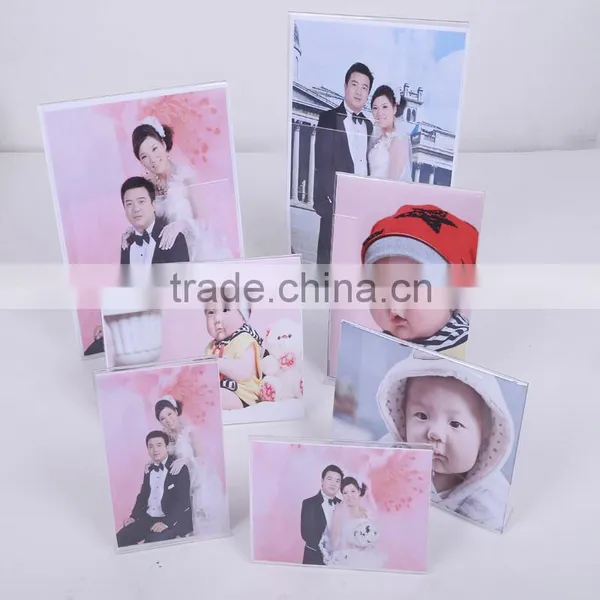 Clear Plastic Frame Picture Photo Frame photo-3
