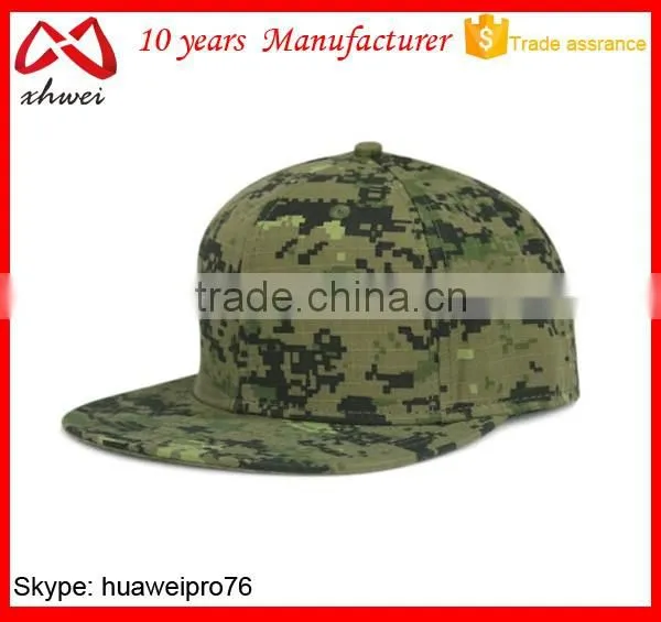 Land Camo Hunting Snapback Hat Factory Military Snapback Cap and Hat photo-5