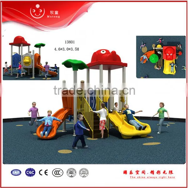 2015 Hot Sale Commercial Kids Games Plastic Outdoor Playland Equipment photo-3