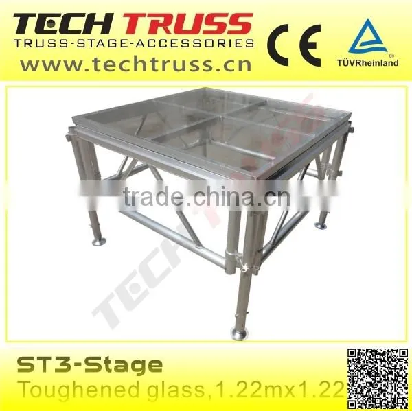 2015 Hot Sale Aluminum Concert Plexiglass Stage photo-3