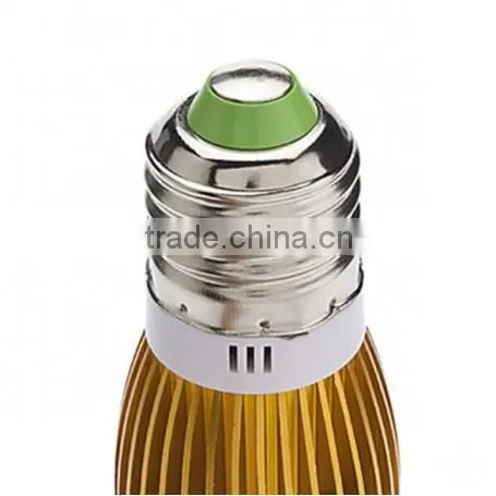 LED Candle Bulb 4W E27 Led Candle Bulb Warm White Golden High Power Candle Light Bulb photo-3
