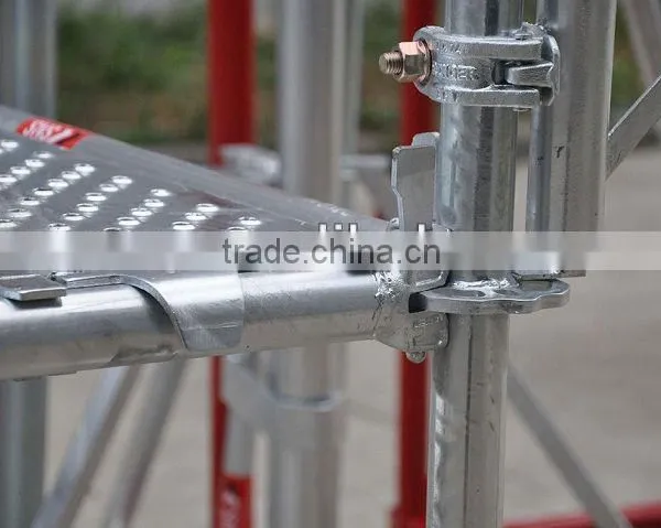 Automatic Welded SGS/EN12810 Q235 Safety Hot Dip Galvanized Ringlock Scaffolding Tower