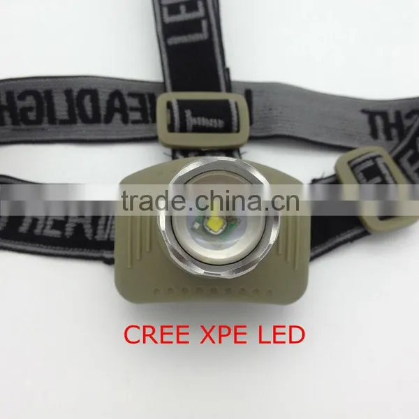 Poppas T27 Powered by 3AAA Batteries Classic ZOOM Camping Headlamp Led photo-4