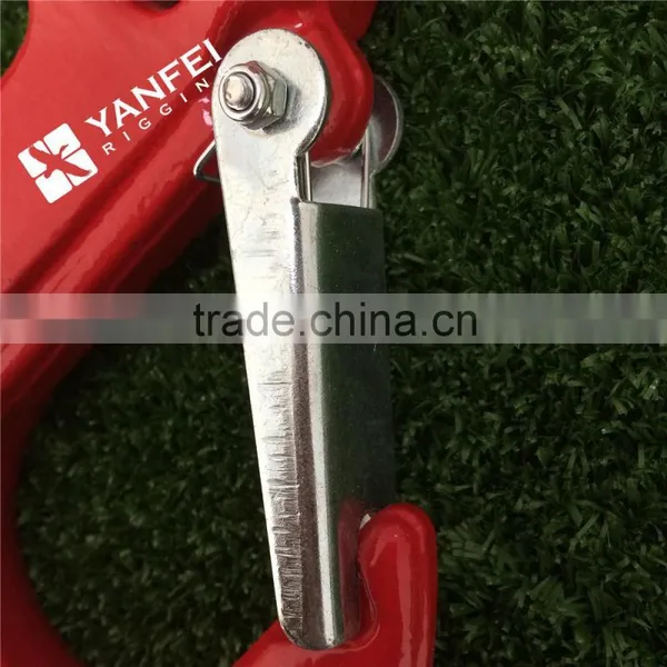 G80 Clevis Chain Hook With Latch/Self-Locking Hook photo-4