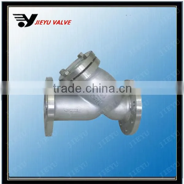 PN16 CF8/CF8M/CF3 BB Flanged Y Strainer