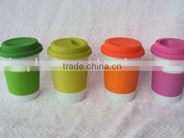 New Bone Mug With Silicon Cover and Grip