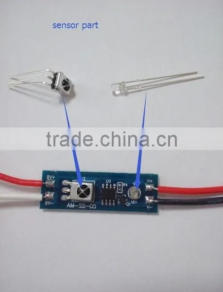 Electric Light Sensor Switch for Led Magnetic Cabinet Light Mirror Light 12V 3W 5W 9W photo-2