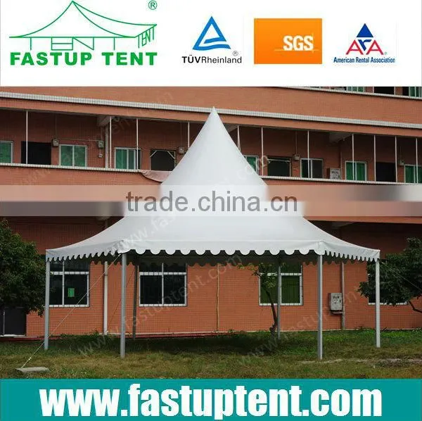 Hexagonal Aluminum Frame Pop Up Tent Canopy Pagoda Tent photo-2
