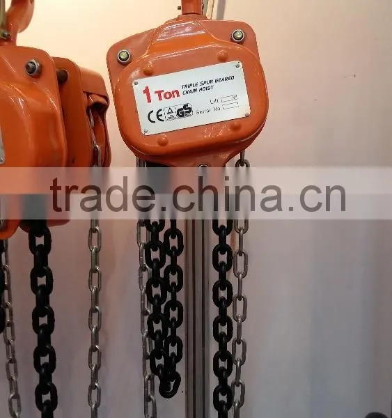 High Quality 1 Ton Vital Chain Block Vital Chain Pulley Block photo-5