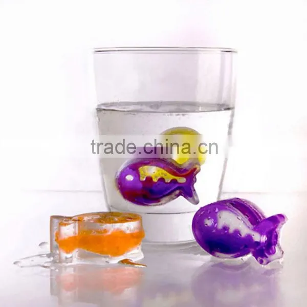 100% Food Grade Colorful Fishing Custom Ice Cube Tray photo-3