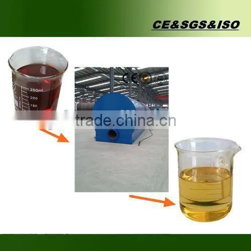 Continuous Oil Distillation Plant/equipment Without Pollution