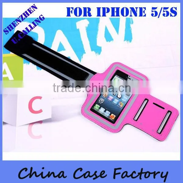 China Factory Wholesale Waterproof Sport Neoprene Armband For IPhone 5&iPhone 6 photo-3