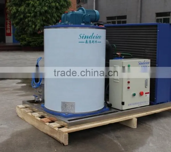 Sindeice 2T/24h Stainless Steel Flake Ice Making Machine photo-3