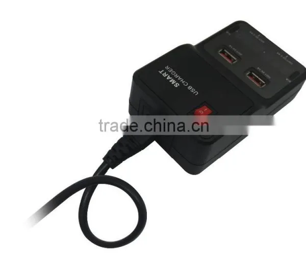 4 Usb Travel Charger Smart Charger Wall Travel Charger Usb Charging Port Power Adapter photo-5