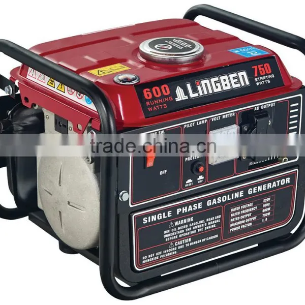 Lingben 500w Mini Power Generator Gasoline 12v dc Generator Low Rpm Quality Choice photo-3