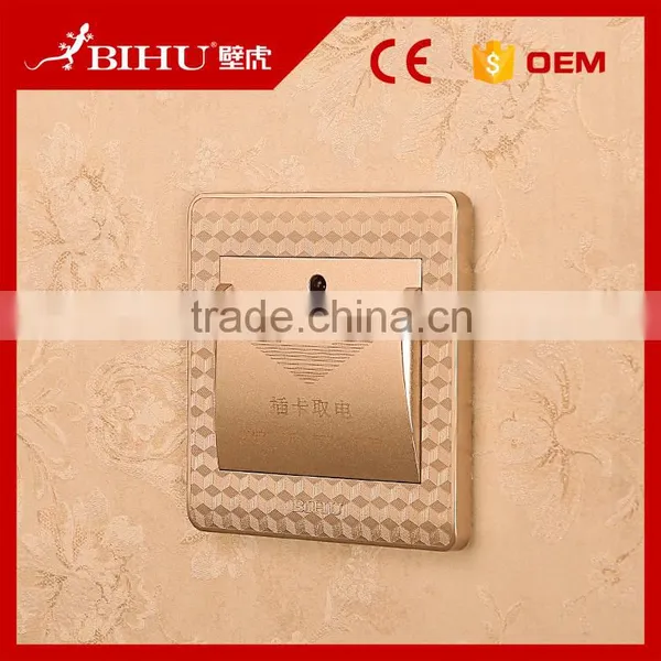 Hotel Card Key Switch / Insert Card For Power wall Switch
