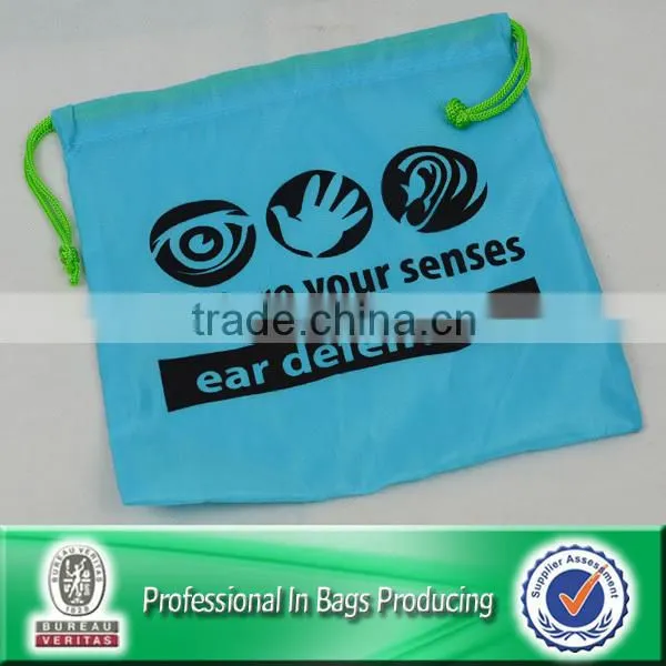 Lead-free 100% Recycled Cheap Canvas Cotton Drawstring Pouch Bags photo-5