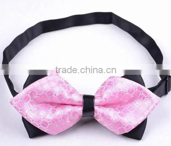 Good Quality Point End Silk Leisure Jacquard Bow Ties for Men Quality Choice photo-2