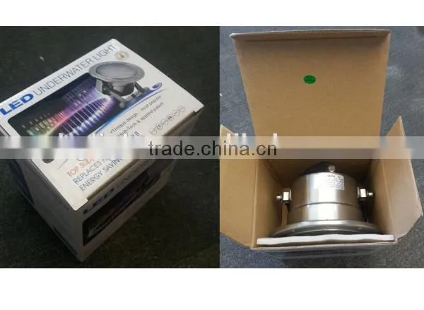 316 Stainless Steel DMX512 Control IP68 RGB Led Underwater Light photo-4