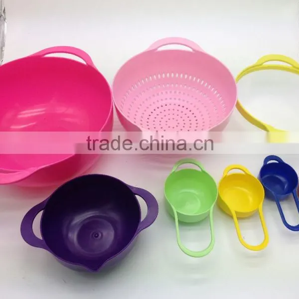 Sweet Color Mixing Bowl 8pcs Set photo-2