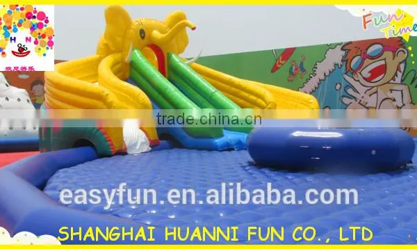 2016 New Design Hot Summer Fun Tool Inflatable Water Slide and Pool photo-2