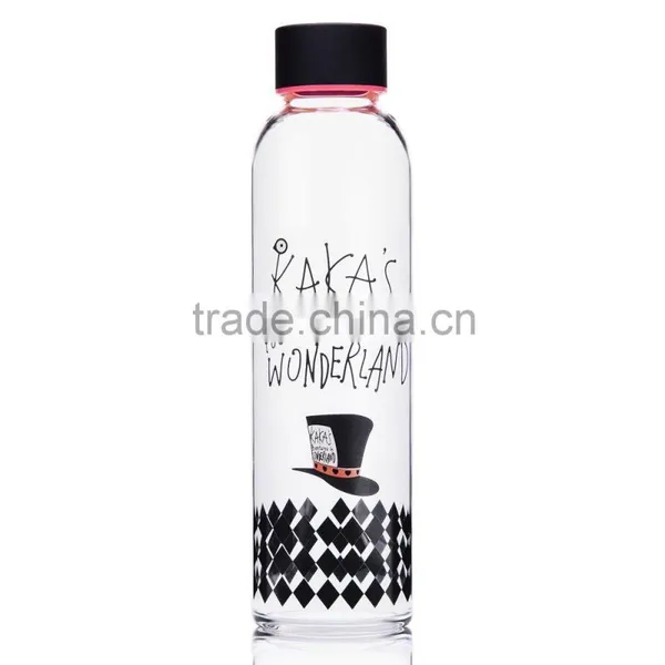 New Morden 600ml Glass Beverages Bottle Borosilicate Glass photo-3