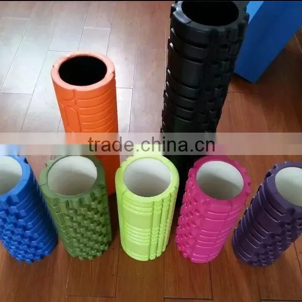 High Density EVA Yoga Foam Roller With Massage Dots