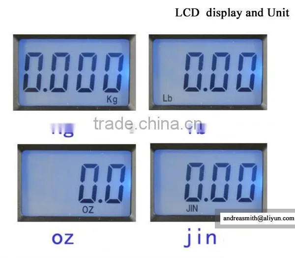 Hot Digital Luggage Scale 50kg Hook photo-2