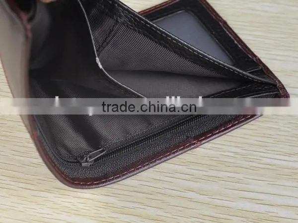 13040 Stylish Bi-fold Multi Card Leather Wallet Men Leather in Guangzhou photo-5