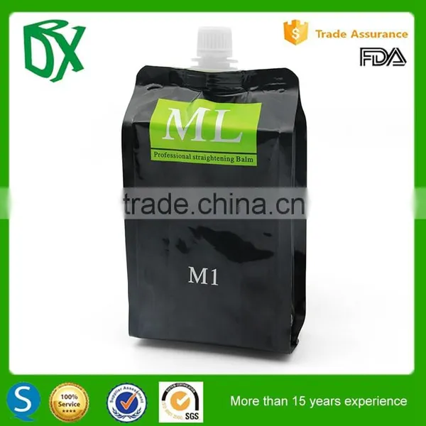 Trending Hot Products Plastic Waterproof Laminated Beverage Pouch With Spout for Beer and Wine photo-3