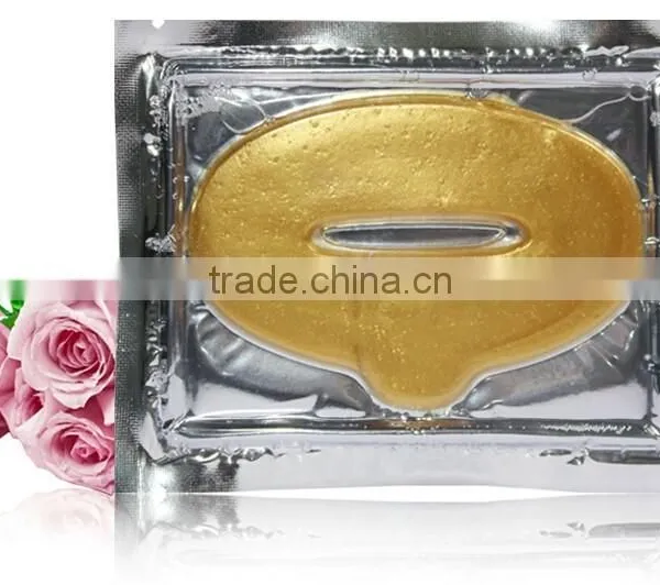 24K Gold Collagen Crystal Q10 Anti-wrinkle and Finelines Lip Mask photo-3