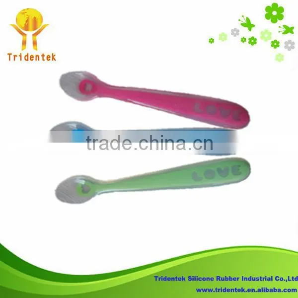2016 New Products Food Grade Silicone Spoon For Baby Feeding photo-2