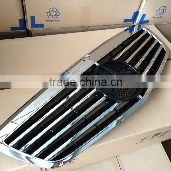 For Mercedes-Benz W221 S Class S350 S500 S550 S55 Front Grill Mesh Grille photo-4