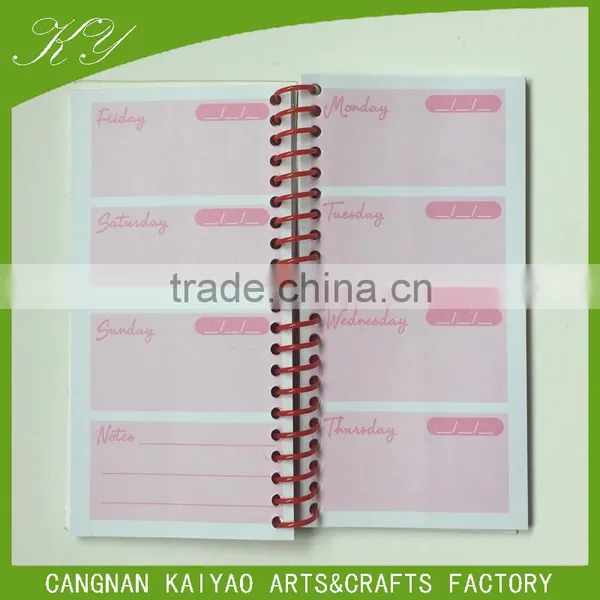 Spiral Style and Notepad Type Spiral Notebook photo-3