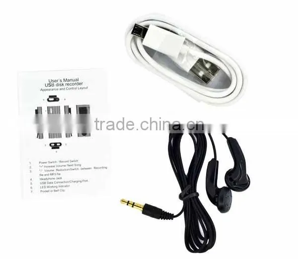 2016 Best Selling Perfect Mini Spy USB Voice Recorder With Rechargeable Lithium Battery photo-4