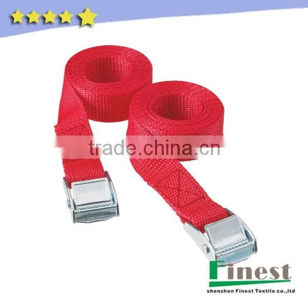 2015 new styles Fast delivery 5cm width polyester PP luggage strap