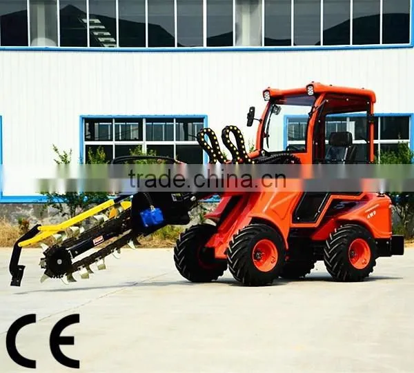 Wheel Loader Small DY840 Mini Loader 4x4 for Sale photo-5