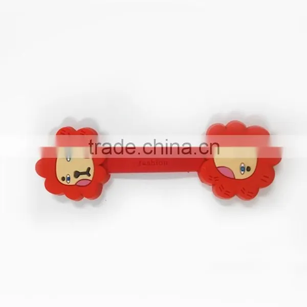 Cute Cartoon Decorative Soft Pvc Earphone/headphones Cable Tie Organizer photo-5