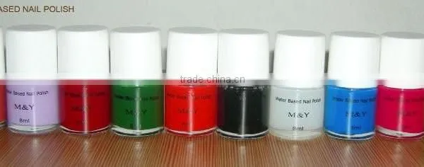 Water Based Sweet Color Nail Polish With Cheap Price photo-3