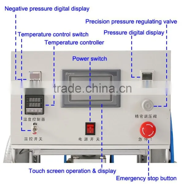LCD Assembly Repair Vacuum Laminator Machine for IPhone Samsung Sony HTC LG Etc photo-3