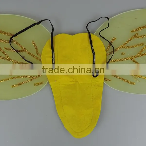 Hot Sale Yellow Beautiful Bee Shape Wing Natural Animal Wing photo-4