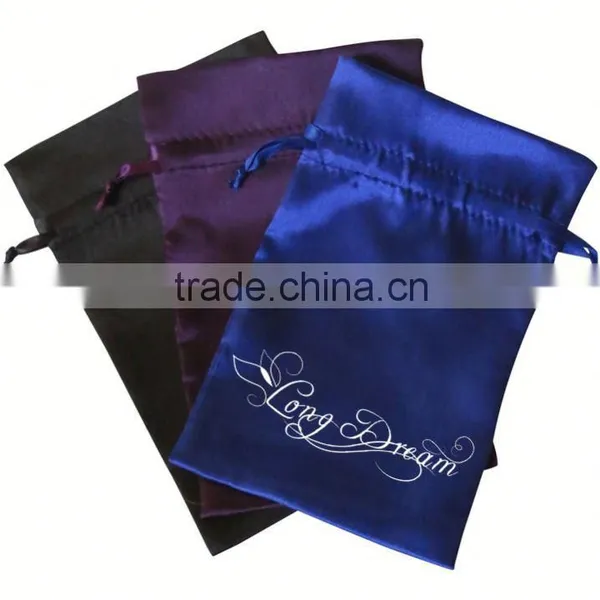 Satin Drawstring Pouch for Promotion photo-4