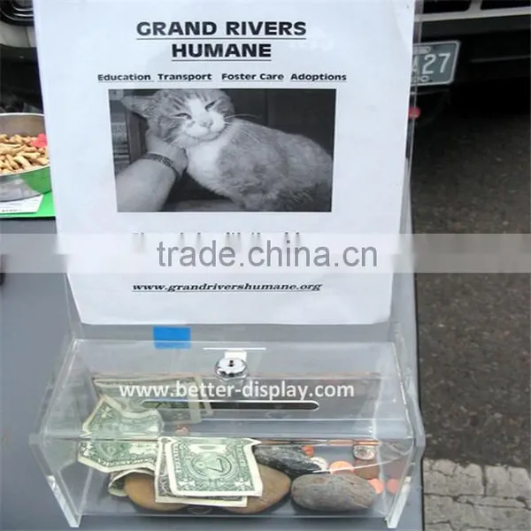 Wholesale Acrylic Donation Box Locations photo-3