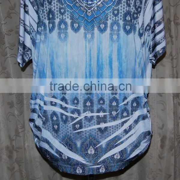 100% Polyester Ladies Sublimated T-shirt / 100% Polyester Breathable Tshirt / Moisture Wicking Tee Shirt photo-3