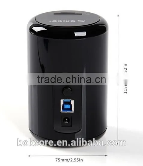 Multifunctional 4 Ports USB3.0 HUB+ 2 Ports Smart Charging Center With 12V2.5A Power Adapter photo-2