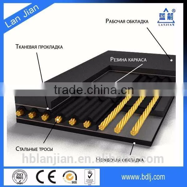 Heavy Load Heat Resistant Belt,steel Core Conveyor Belt photo-6