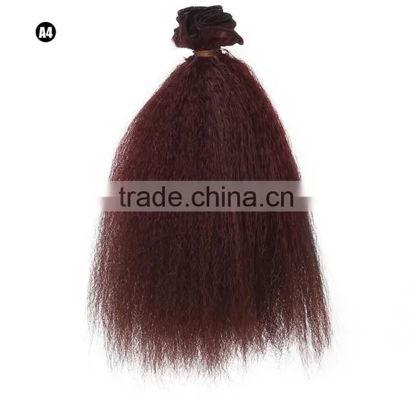 Ombre Colored Vintage Dam Troll Doll Hair Wig photo-3