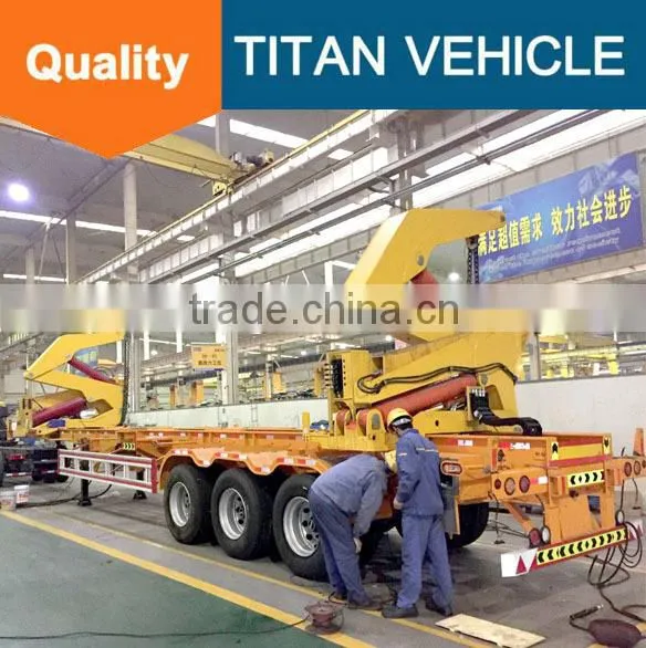 TITAN 40ft Container Lifting Equipment Side Lift Semi Trailer photo-4